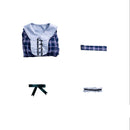 BanG Dream! Ave Mujica Wakaba Mutsumi Cosplay Costume Plaid Dress - AwwwCos