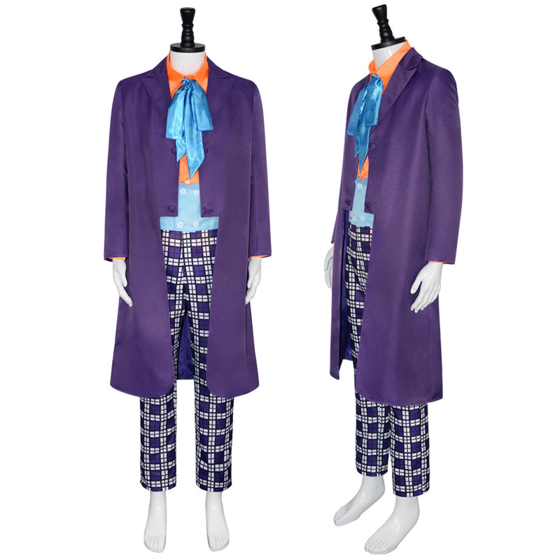 The Batman Jack Niba Cosplay Costume Purple Jacket Suit for Men - AwwwCos