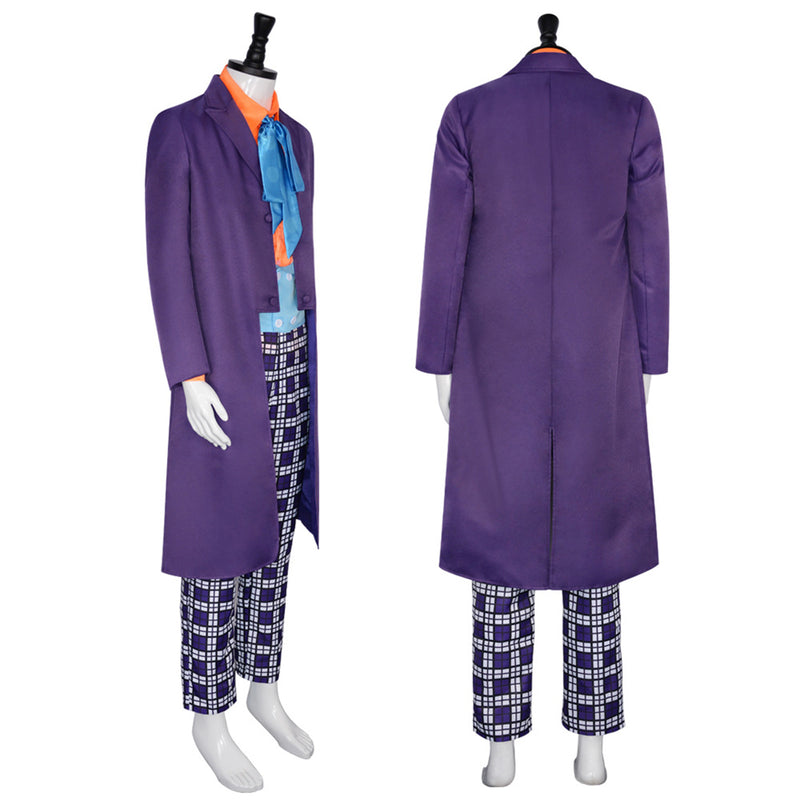 The Batman Jack Niba Cosplay Costume Purple Jacket Suit for Men - AwwwCos