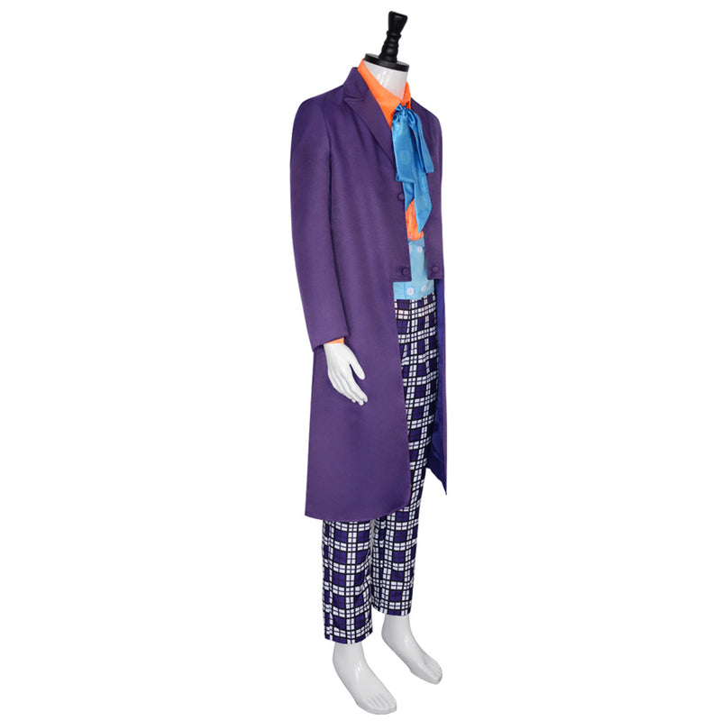 The Batman Jack Niba Cosplay Costume Purple Jacket Suit for Men - AwwwCos