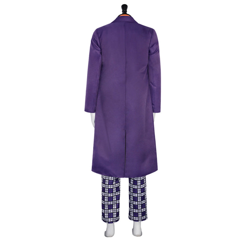 The Batman Jack Niba Cosplay Costume Purple Jacket Suit for Men - AwwwCos