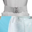 The Batman Joker Nures Cosplay Costume White Jumpsuit Uniform