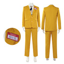 Beetlejuice BOB Cosplay Costume Yellow Suit Uniform Set - AwwwCos