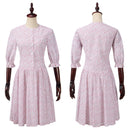 Beetlejuice Barbara Maitland Cosplay Costume Female Summer Pink