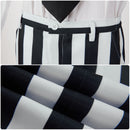 Beetlejuice Cosplay Costume Men Striped Suit Revivalism Gentleman Uniform - AwwwCos