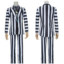 Beetlejuice Costume for Men and Women Jacket Shirt Pants Suit