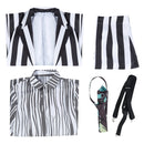 Beetlejuice Costume for Men and Women Jacket Shirt Pants Suit