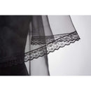 Beetlejuice Lydia Deetz Black Wedding Dress Cosplay Costume