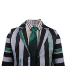 Beetlejuice Michael Keaton Cosplay Costume Horror Movie Green Suit Outfit - AwwwCos