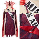 Plus Size Beetlejuice Miss Argentina Dead Receptionist Cosplay Costume - AwwwCos