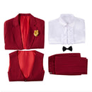 Beetlejuice Wedding Suit Cosplay Costume Men Bridegroom Red Suit