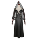 Beetlejuice Astrid Black Wedding Dress Cosplay Costume - AwwwCos