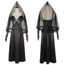 Beetlejuice Astrid Black Wedding Dress Cosplay Costume - AwwwCos