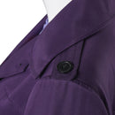 Beetlejuice Astrid Cosplay Costume Purple Dress Coat Suit - AwwwCos