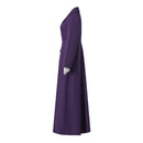 Beetlejuice Astrid Cosplay Costume Purple Dress Coat Suit - AwwwCos