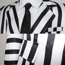 Beetlejuice Costume Black and White Striped Couple Clothing Michael Keaton Suits