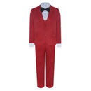 Beetlejuice Costume Michael Keaton Red Suit Cosplay Groom Clothing