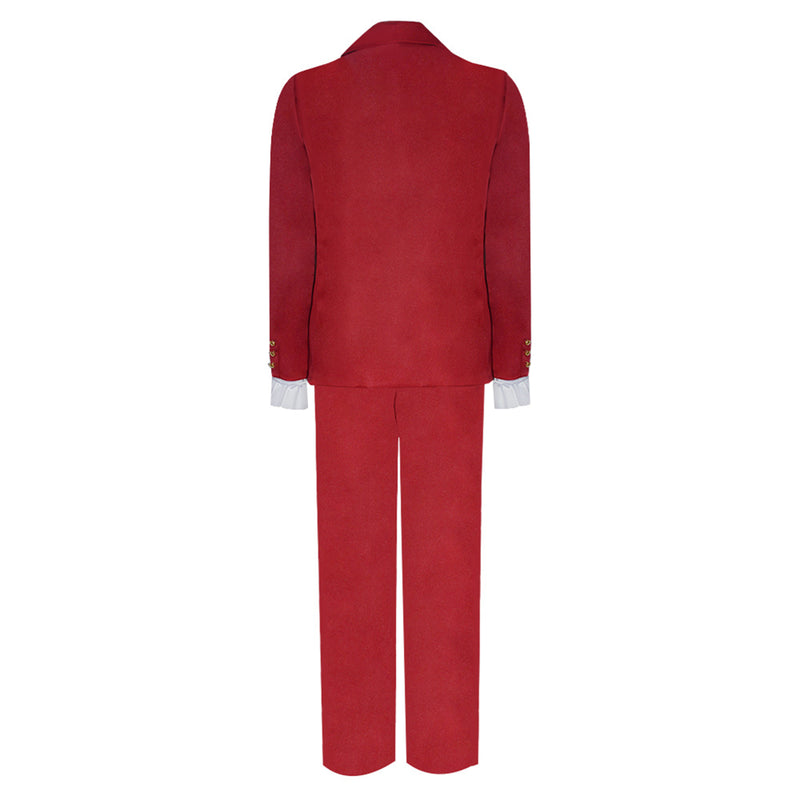 Beetlejuice Costume Michael Keaton Red Suit Cosplay Groom Clothing