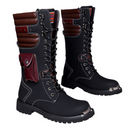 Big Head Leather Boots Outdoor Workwear Men's High Boots With Bag - AwwwCos