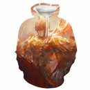 Black Myth Wukong 3D Printed Hoodie Chinese Mythology Monkey King Graphic Pullover - AwwwCos