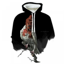 Black Myth Wukong 3D Printed Hoodie Chinese Mythology Monkey King Graphic Pullover - AwwwCos