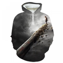 Black Myth Wukong 3D Printed Hoodie Chinese Mythology Monkey King Graphic Pullover - AwwwCos