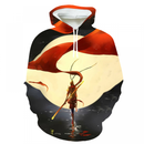 Black Myth Wukong 3D Printed Hoodie Chinese Mythology Monkey King Graphic Pullover - AwwwCos