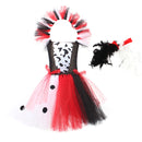 Black and White Witch Kuira Cosplay Costume Performance Party Dress - AwwwCos