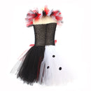 Black and White Witch Kuira Cosplay Costume Performance Party Dress - AwwwCos