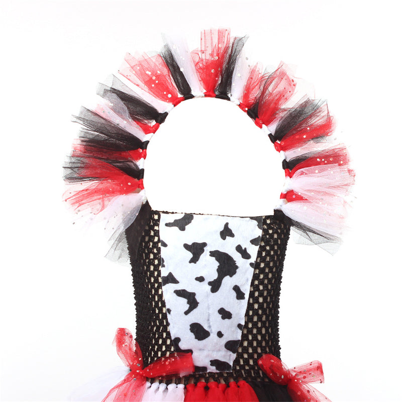 Black and White Witch Kuira Cosplay Costume Performance Party Dress - AwwwCos