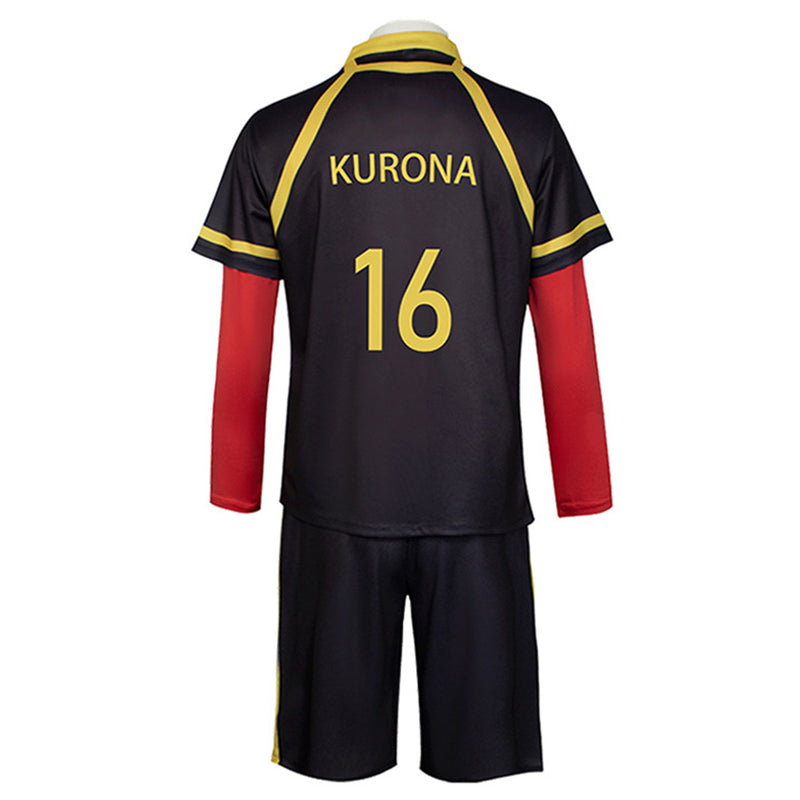 Blue Lock Ness Kaiser Isagi Yukimiya Kurona Kunigami Football Sportwear