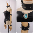 Bowsette Kuppa Koopa Cosplay Costume Sexy Swimwear Black Jumpsuit Leather Adult Halloween Outfit Clothing Dress