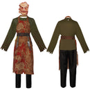 Zombie Butcher Apron Halloween Bloody Cosplay Costume Leatherface Mask