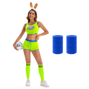 Cheerleading Team Cosplay Costume Shorts Headband Wristband - AwwwCos