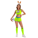 Cheerleading Team Cosplay Costume Shorts Headband Wristband - AwwwCos