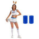 Cheerleading Team Cosplay Costume Shorts Headband Wristband - AwwwCos