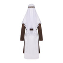Adult Child Boys Arab Muslim Dubai Cosplay Costume Robe White Turban - AwwwCos