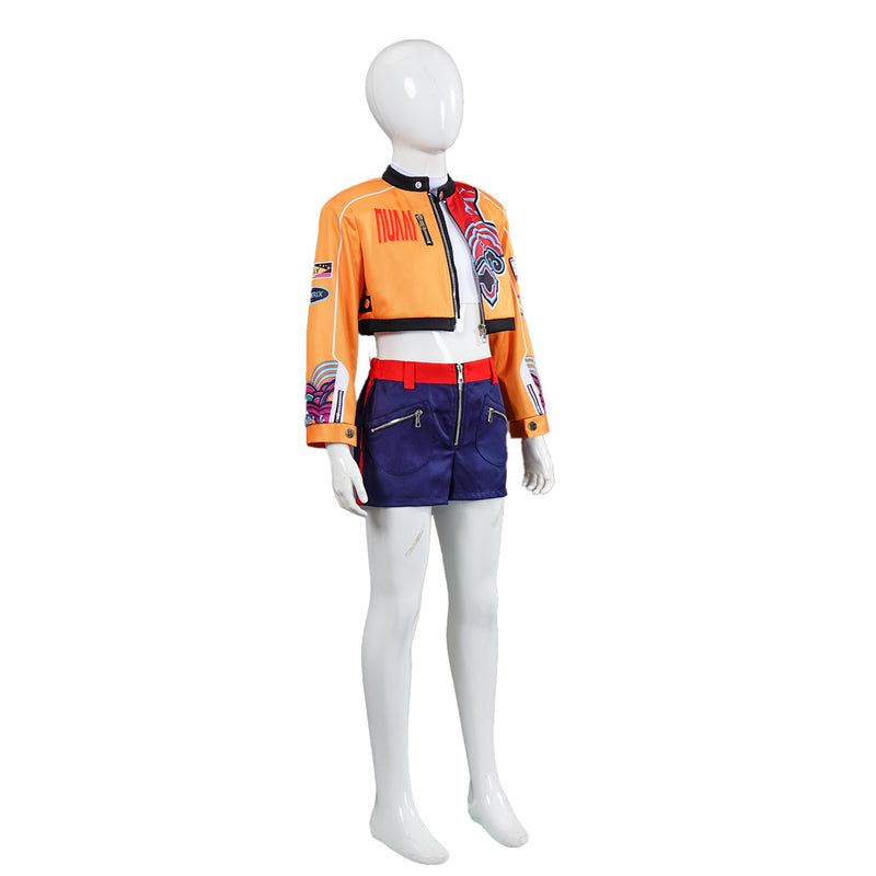 Child Girl Anime K-Pop: Demon Hunters Rumi Cosplay Costume Kids Uniform - AwwwCos