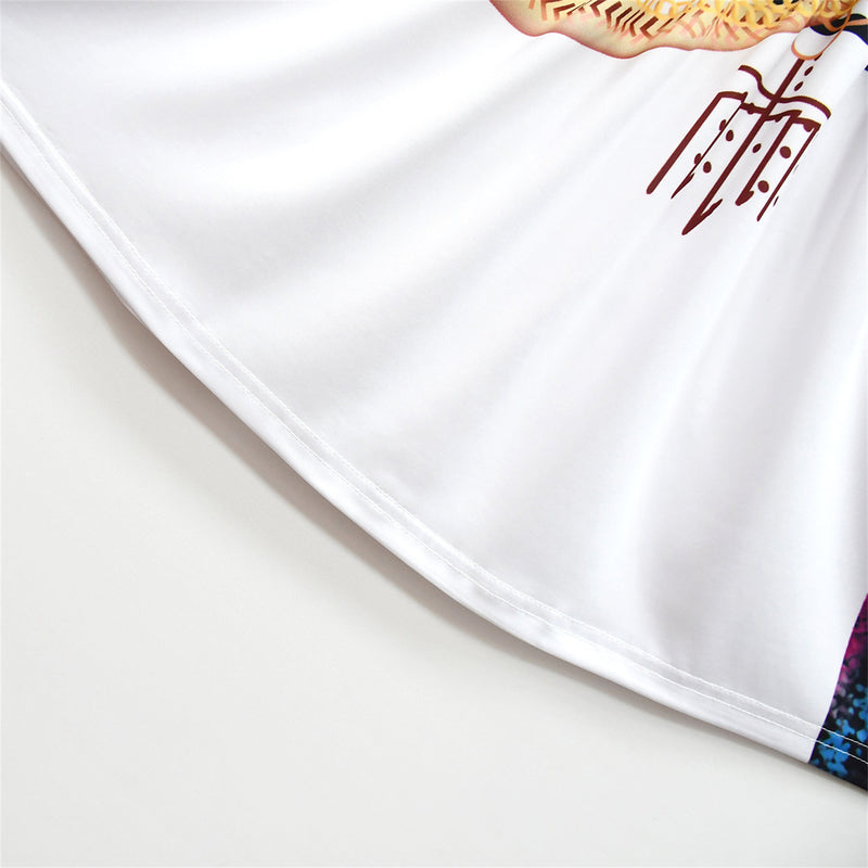 Child Girl Anime K-Pop: Demon Hunters Rumi Cosplay Costume Kids Dress Bag - AwwwCos