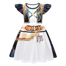 Child Girl Anime K-Pop: Demon Hunters Rumi Cosplay Costume Kids Dress Bag - AwwwCos