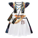 Child Girl Anime K-Pop: Demon Hunters Rumi Cosplay Costume Kids Dress Bag - AwwwCos