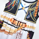 Child Girl Anime K-Pop: Demon Hunters Rumi Cosplay Costume Kids Dress Bag - AwwwCos