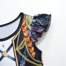 Child Girl Anime K-Pop: Demon Hunters Rumi Cosplay Costume Kids Dress Bag - AwwwCos