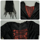 Child Girl Vampire Cosplay Costume A Line Zipper Dress - AwwwCos