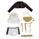 Child Girls Anime K-Pop: Demon Hunters Rumi Cosplay Costume Shiny Outfits - AwwwCos