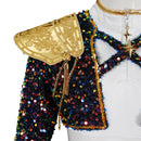 Child Girls Anime K-Pop: Demon Hunters Rumi Cosplay Costume Shiny Outfits - AwwwCos