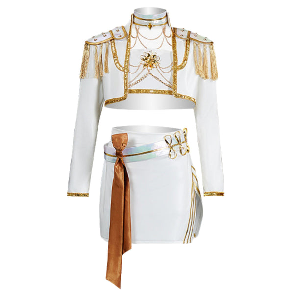 Child Girls Anime K-Pop: Demon Hunters Rumi Cosplay Performance Uniform