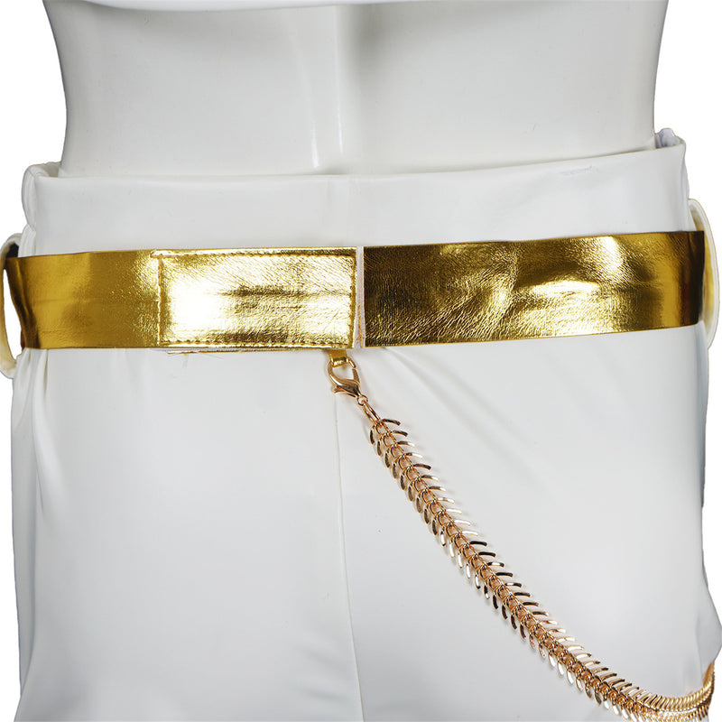Child Girls Anime K-Pop: Demon Hunters Rumi Cosplay White Uniform