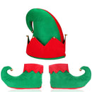 Child Girls Santa Claus Elf Cosplay Costume Performance Tutu Dress Stockings - AwwwCos