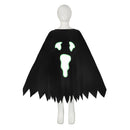 Child Toddler Ghost Cosplay Costume White Black Cloak Party Outfits - AwwwCos